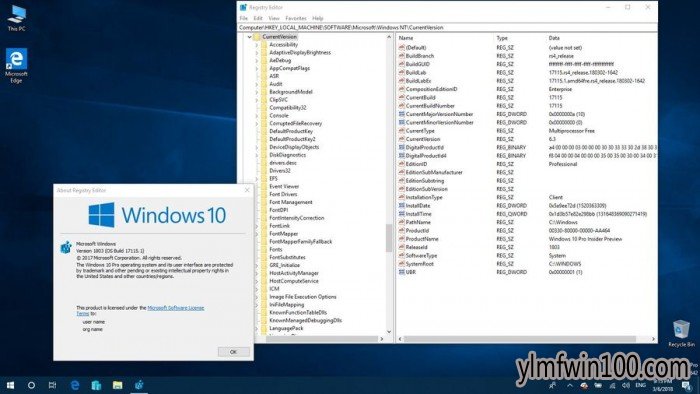 雨林木风Windows 10 Build 17115发布