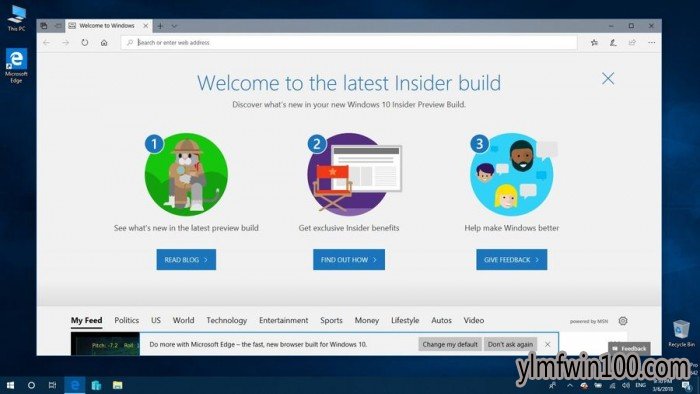 雨林木风Windows 10 Build 17115发布