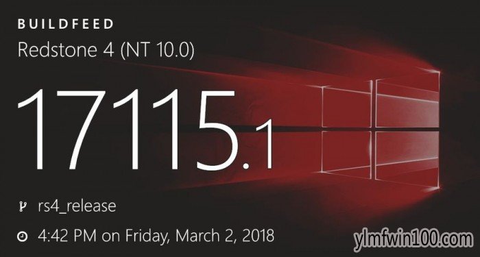 雨林木风Windows 10 Build 17115发布