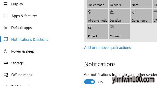 Win10系统禁用通知及控制通知类型的技巧2.jpg