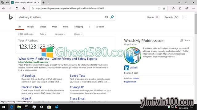 如何在Win10中检查您的IP地址