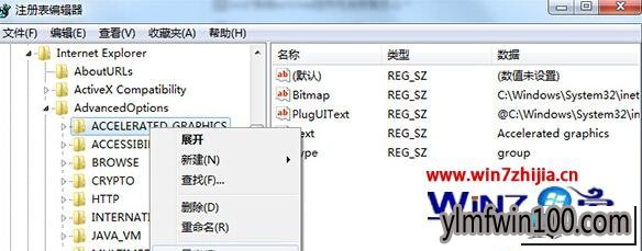 导出注册表 雨林木风win10系统iE设置中“使用软件呈现而不使用GpU呈现”选项不见了的图文步骤